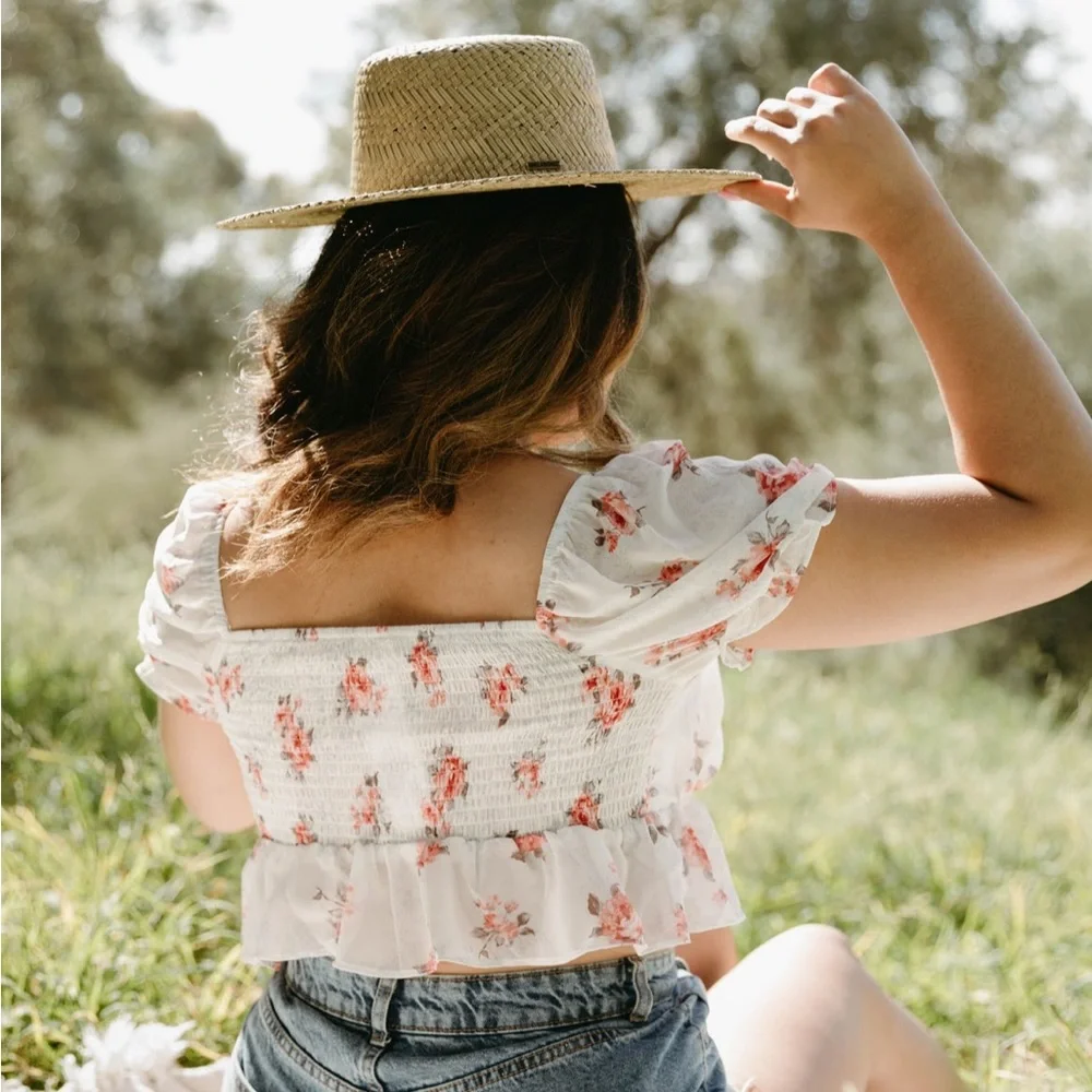 Floral crop top - Picture 5 of 5